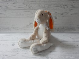 Happy Horse knuffel velours beige oranje konijn Rabbit Twine 42 cm