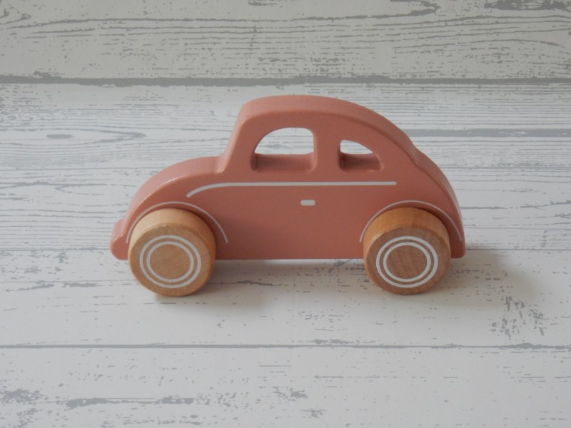 Little Dutch Tiamo houten auto blossom pink
