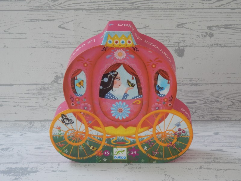 Djeco puzzel De Koets van Elise 54 stukjes