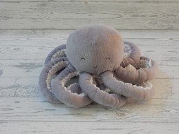 Little Dutch Tiamo knuffel velours grijs Ocean Octopus
