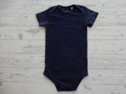 Dirkje romper korte mouw donkerblauw maat 86