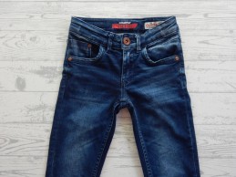 Vingino jeans spijkerbroek blauw donker flex fit Bernice maat 122