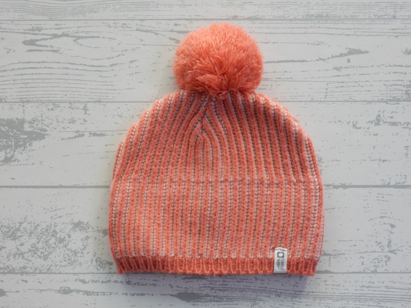 Tumble 'n Dry muts gebreid koraal maat 48-50 cm