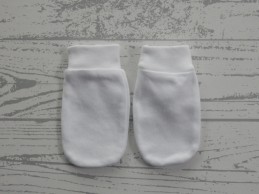 Hema krabwantjes wit 1 maat