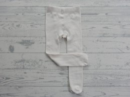 M&S maillot baby off-white wit ruffles ruches kant maat 68