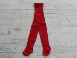 Bonnie Doon tights maillot rood strawberry maat 68-74