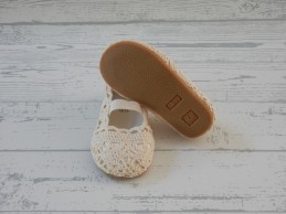 H&M ballerina's roomwit kant maat 18-19