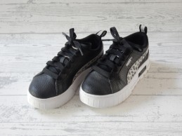Puma sneakers zwart animal print Mayze Wild 385697-06 maat 31