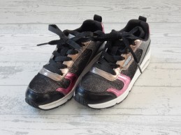 Skechers sneaker laag Uno 310513L-BKMT silver coloured maat 30