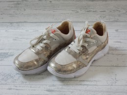 Braqeez sneakers laag beige goud panter Renee Run 421280-506 maat 32