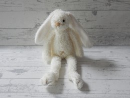 Happy Horse knuffel velourse fluffy ivoor beige konijn