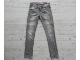Vingino jeans spijkerbroek grijs skinny Aiace maat 128