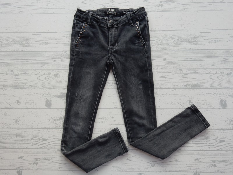 Indian blue jeans spijkerbroek grey super skinny fit Jazz maat 134