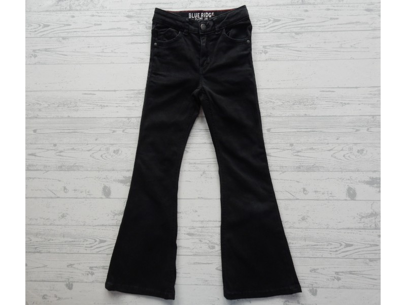 Blue Ridge WE Fashion flared jeans zwart maat 128