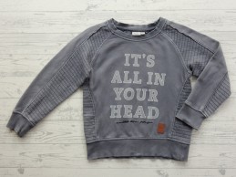 Name it sweater grijs All in your Head NITQlorry maat 116