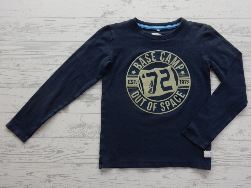 Name it longsleeve donkerblauw Basecamp NITElasse maat 122-128