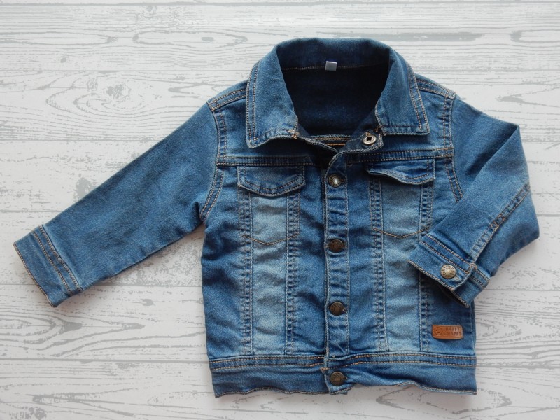 Spijkerjas baby jas denim blauw happy chappy