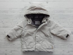 Zara winterjas lichtgrijs grijs maat 80