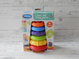 Playgro Stapeltoren stapelringen ringpiramide