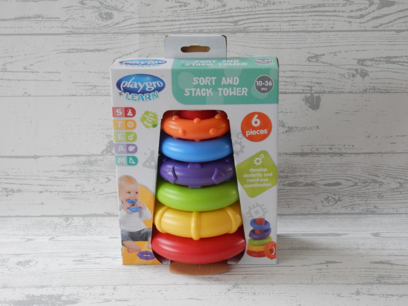 Playgro Stapeltoren stapelringen ringpiramide