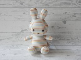 Nijntje Little Dutch knuffel Vintage Sunny stripes all-over 25 cm
