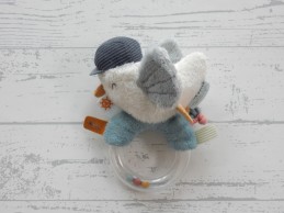 Little Dutch Tiamo ringrammelaar velours Sailor's Bay meeuw