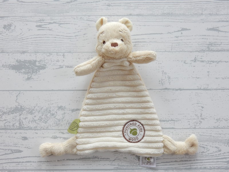 Disney Classic Pooh knuffeldoek velours rib beige Winnie de Poeh