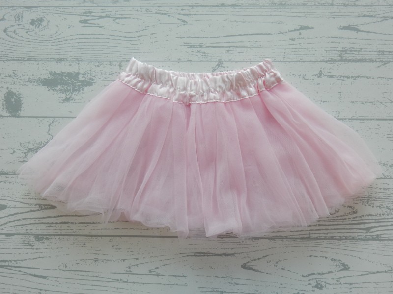 Tule rok roze 1 maat