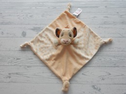 Primark Disney knuffeldoek velours geel Lion King Simba