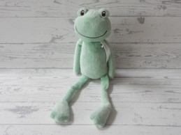 Happy Horse knuffel velours groen kikker Flavio 35 cm