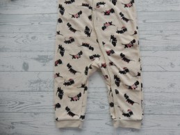 Hema baby pyjamapak ecru zwart rood Takkie maat 86-92