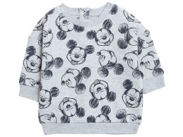 Marks and Spencer sweater grijs melange zwart Mickey Mouse maat 62