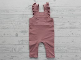 Newborn boxpak tuinbroek oudroze ruches maat 62