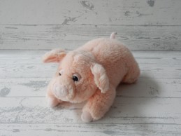 Happy Horse knuffel pluche roze varken 1994