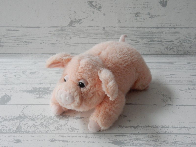 Happy Horse knuffel pluche roze varken 1994