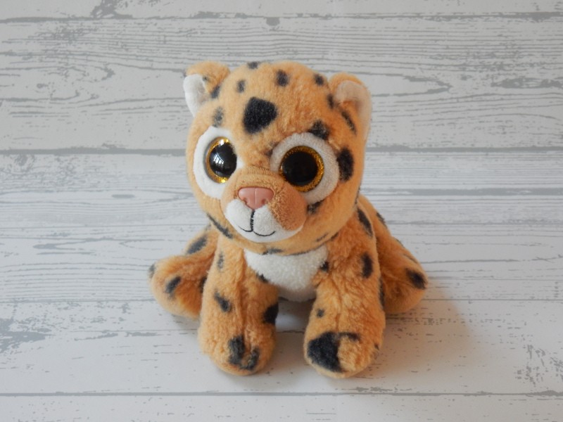 TY Beanie Boo knuffel velours luipaard leopard Freckles