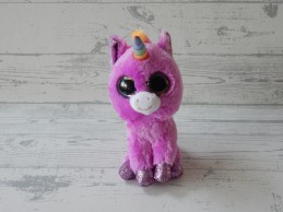 TY Beanie Boo knuffel velours eenhoorn unicorn Rosette