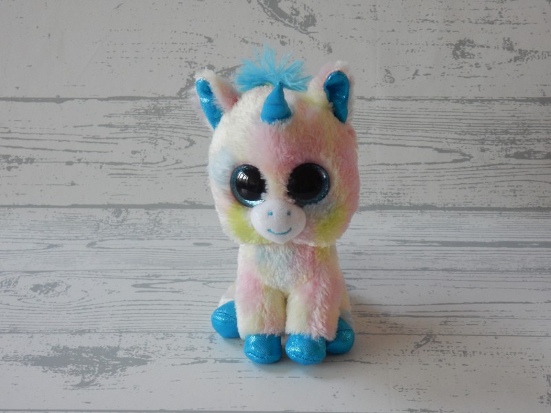 TY Beanie Boo knuffel velours eenhoorn unicorn Blitz