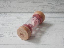 Little Dutch regenrammelaar hout roze Flowers & Butterflies