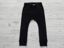 Prenatal baby legging rib zwart maat 86