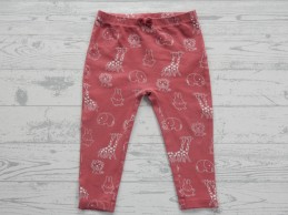 Nijntje legging donker roze wit Nijntje en de dieren maat 86