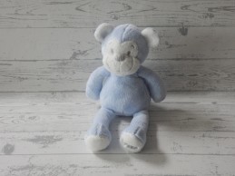 VIB pluche knuffel velours blauw Aap