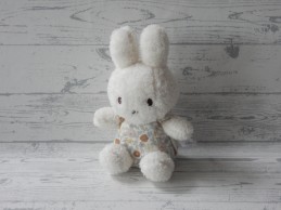Nijntje Little Dutch knuffel velours teddy vintage Little Flowers zittend