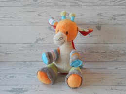 Happy Horse knuffel velours gebreid groen oranje rood giraffe Giraf Giro