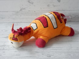 CZ knuffel velours rood oranje zwart Zetje Zebra