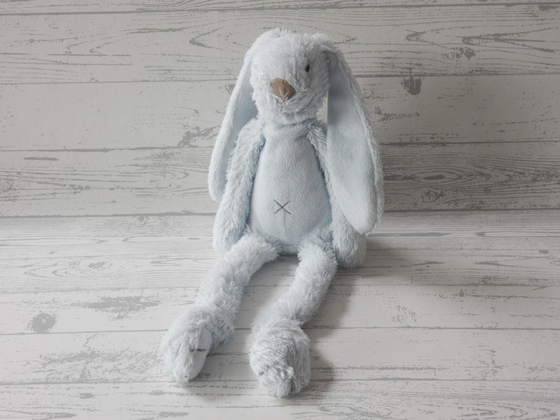 Happy Horse knuffel velours blauw grijs konijn Rabbit Richie 45 cm