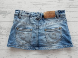 H&M spijkerrok met luierbroekje blauw maat 68