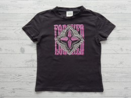 Shoeby t-shirt donkergrijs Artwork Forever maat 122-128