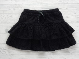 JM Jill & Mitch rok katoen broderie zwart Tropez skirt maat 122-128