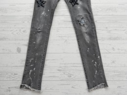 Retour jeans spijkerbroek grijs skinny fit Philippa maat 128